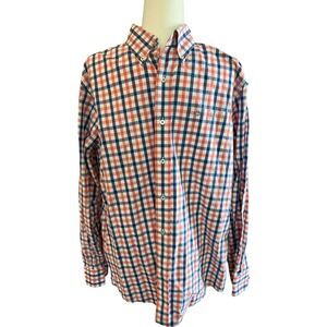 Southern Tide Mens Button Down Shirt Plaid Checkered‎ Long Sleeve
